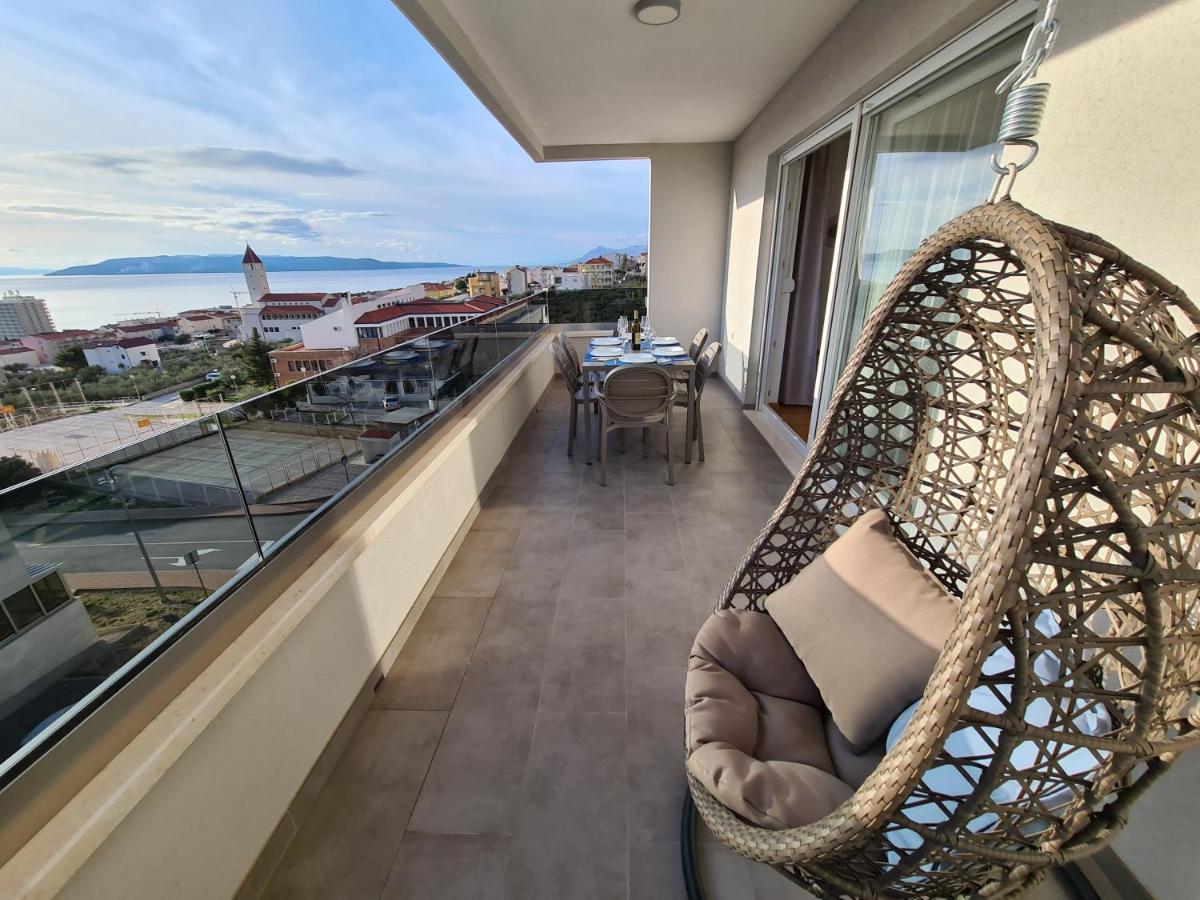 Mariposa Makarska 83M2 New Apartment With Garage المظهر الخارجي الصورة