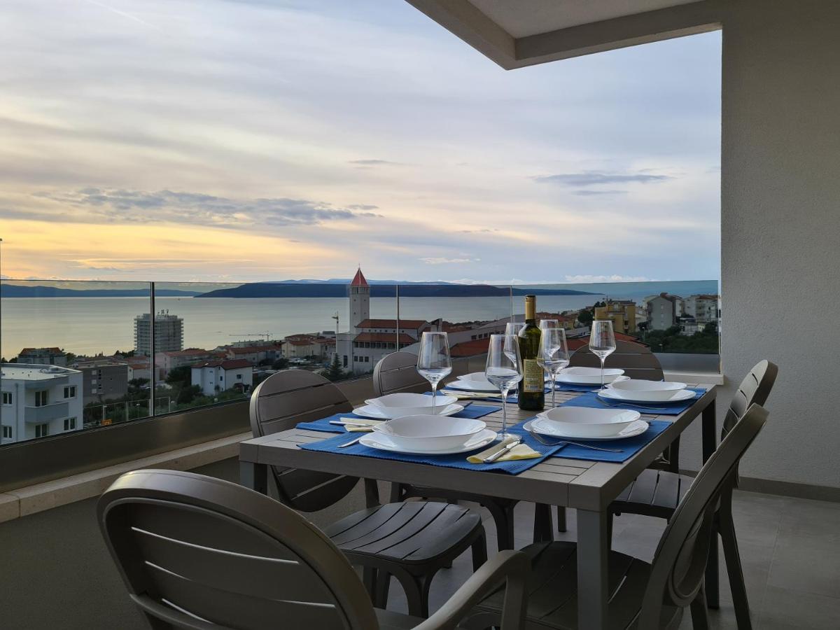 Mariposa Makarska 83M2 New Apartment With Garage المظهر الخارجي الصورة
