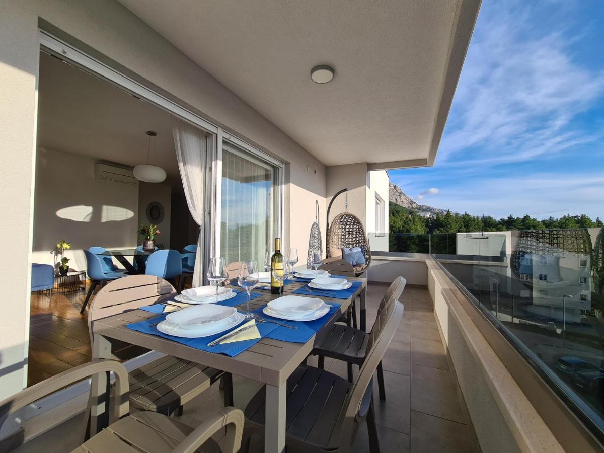 Mariposa Makarska 83M2 New Apartment With Garage المظهر الخارجي الصورة