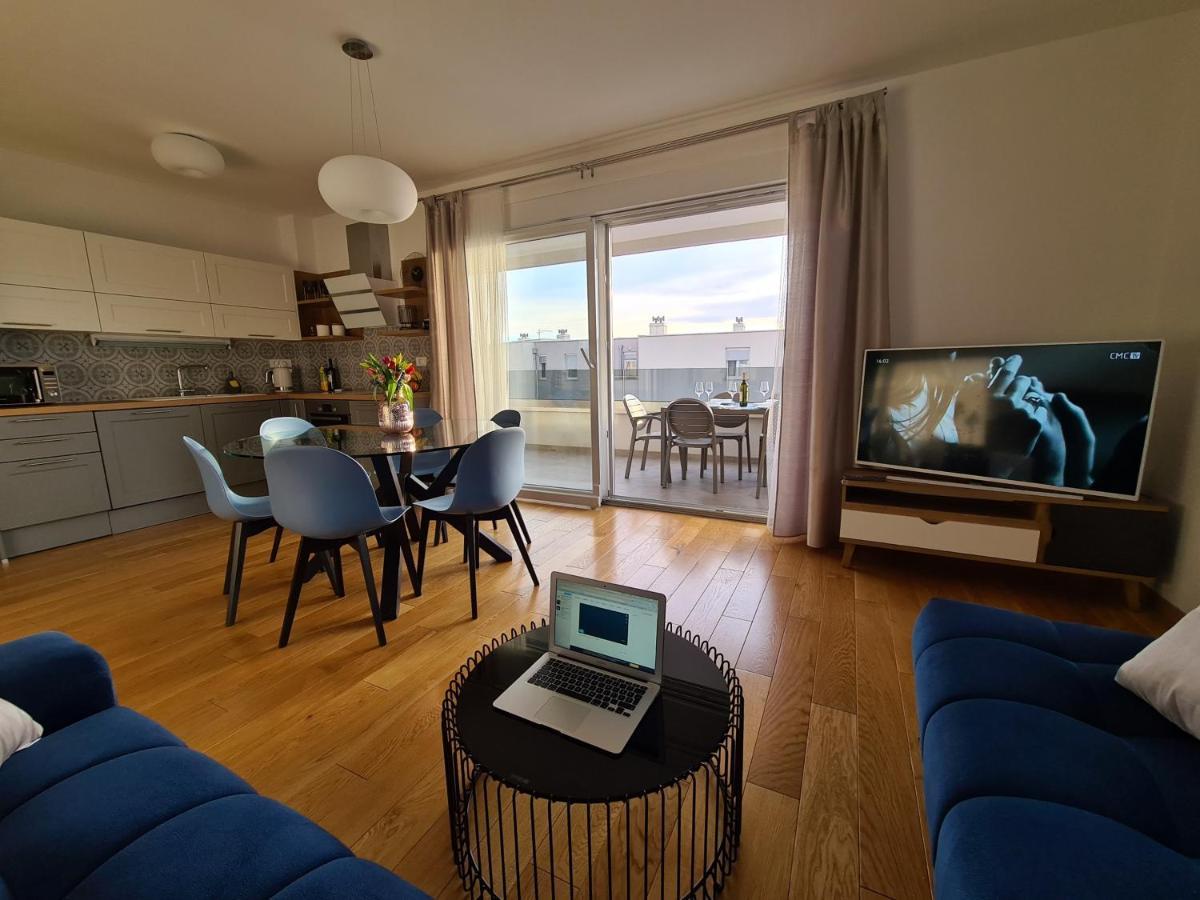Mariposa Makarska 83M2 New Apartment With Garage المظهر الخارجي الصورة