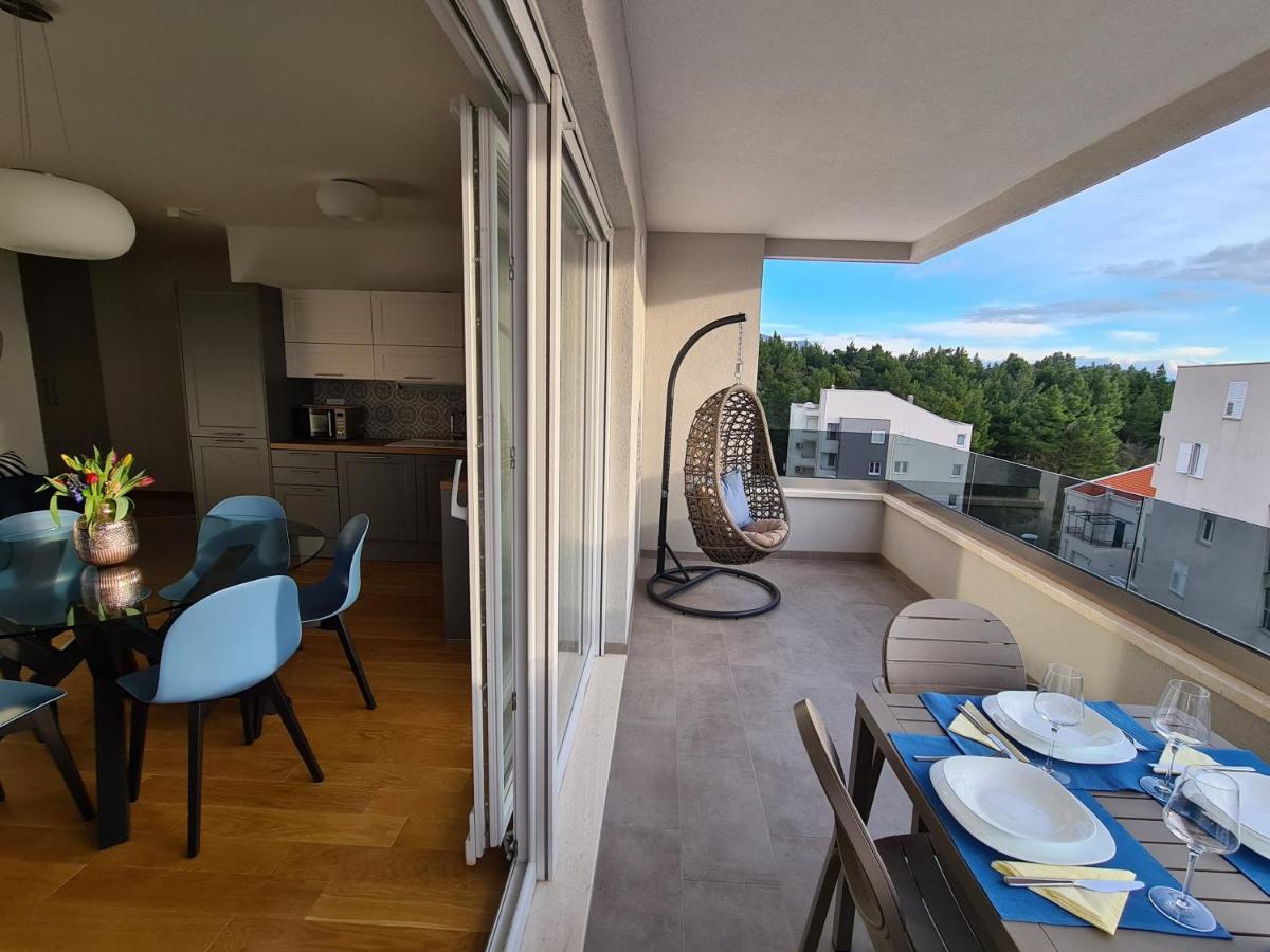 Mariposa Makarska 83M2 New Apartment With Garage المظهر الخارجي الصورة